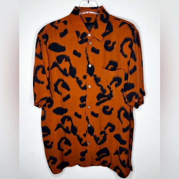 Stella McCartney Animal Print Button Down Shirt Mens Sz 41 - Picture 2 of 6